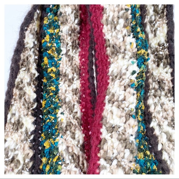 Maurices 100% Acrylic Knitted Scarf with Fringe - Picture 4 of 6